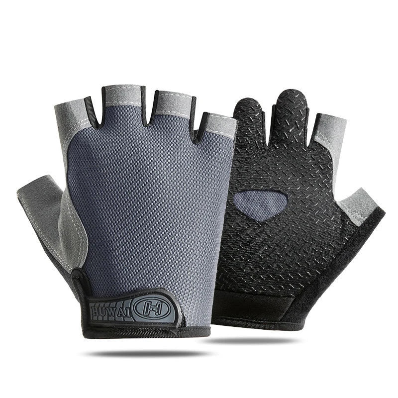 Guantes de Gym Sin Dedos – Fitness Ciclismo Antideslizante Unisex