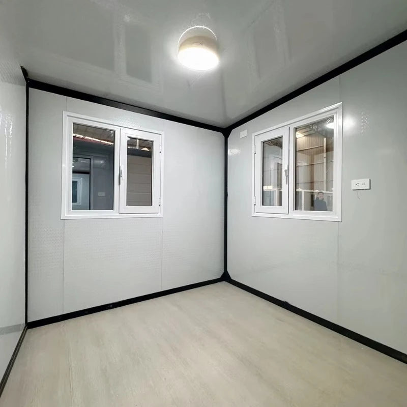 High Quality 20ft 40ft Expandable Container House Luxury 2 3 Bedroom Movable Prefab Foldable Villa Made of Steel Sandwich Panel