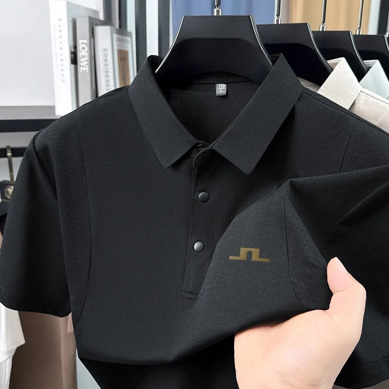 Polo Deportivo Hombre Manga Corta | Estampado Verano - Fresco y Versátil