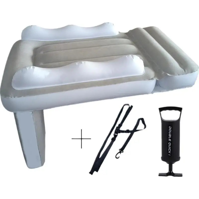 Portable Toddler Airplane Bed For Kid Baby Mattress Air Bed Seat Extender Sleeping Mattress Seat For Travel Car Road Trip