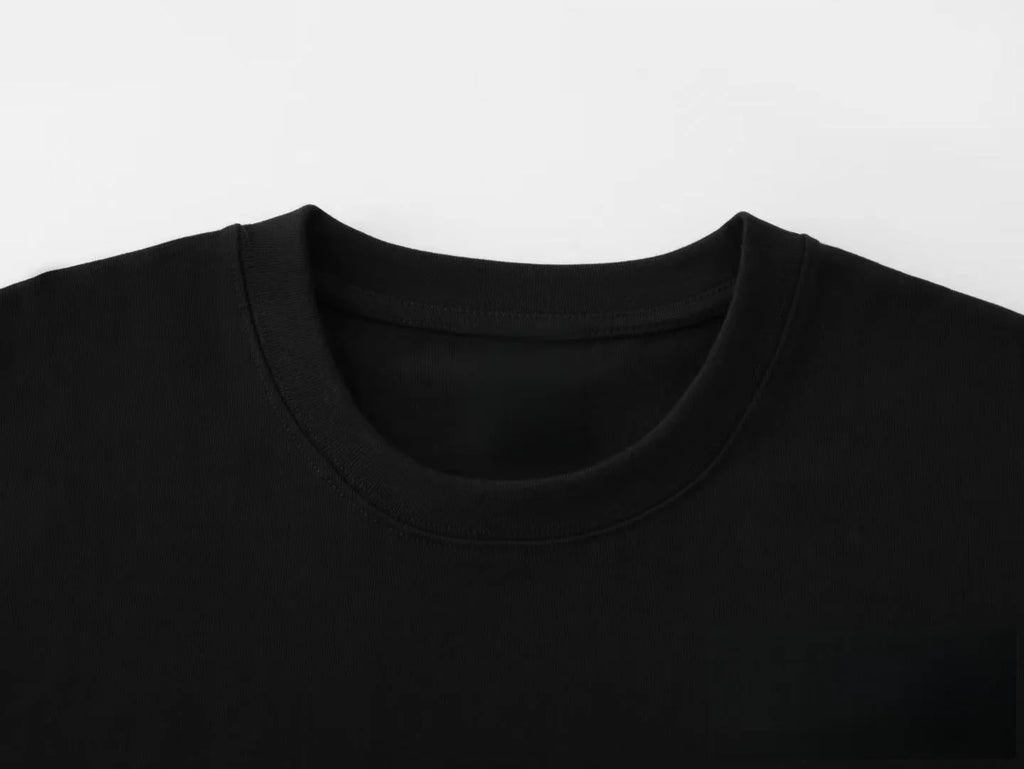 Men's Luxurious Brand Letter Print T-Shirt Short-Sleeved T-Shirt High-Quality Men's Clothing Streetwear