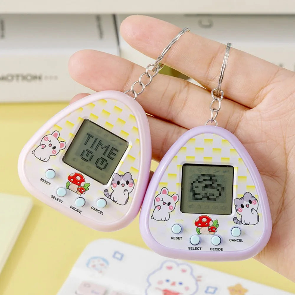 Multilingual Virtual Electronic Pet Tamagotchi Toy, Pixel Screen Digital Animal Game Machine, Kids Gift