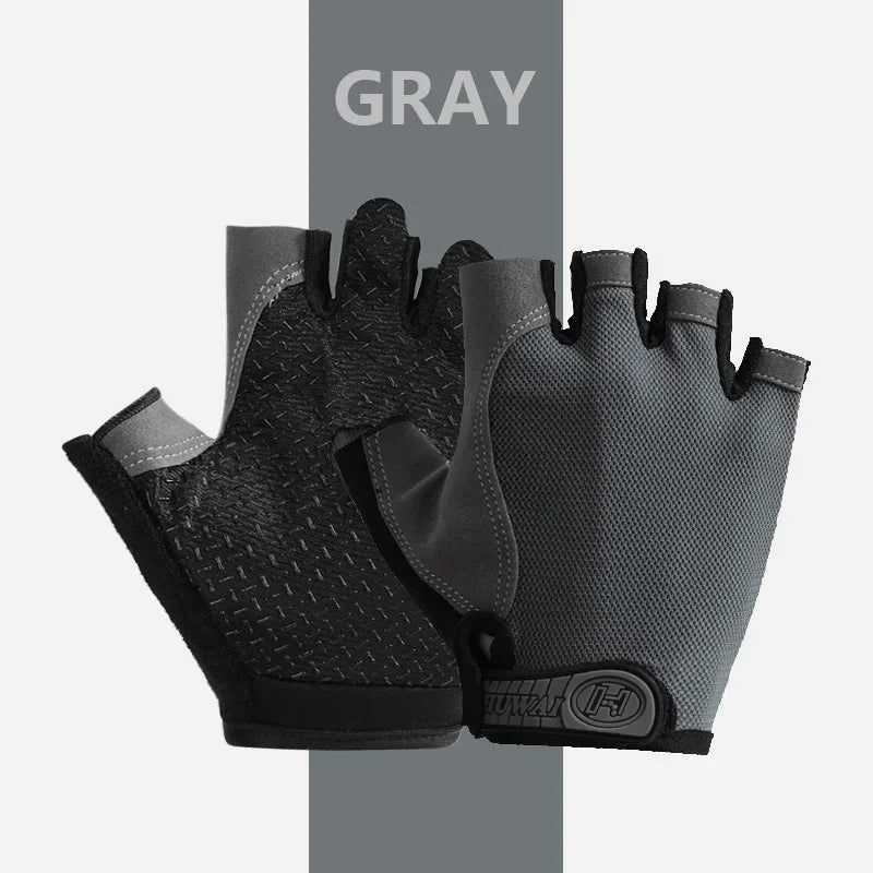 Guantes Ciclismo y Pesca Sin Dedos – Transpirables Antideslizantes Unisex