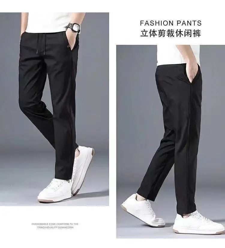 Pantalón Hombre Verano - Recto y Liviano Estilo Coreano