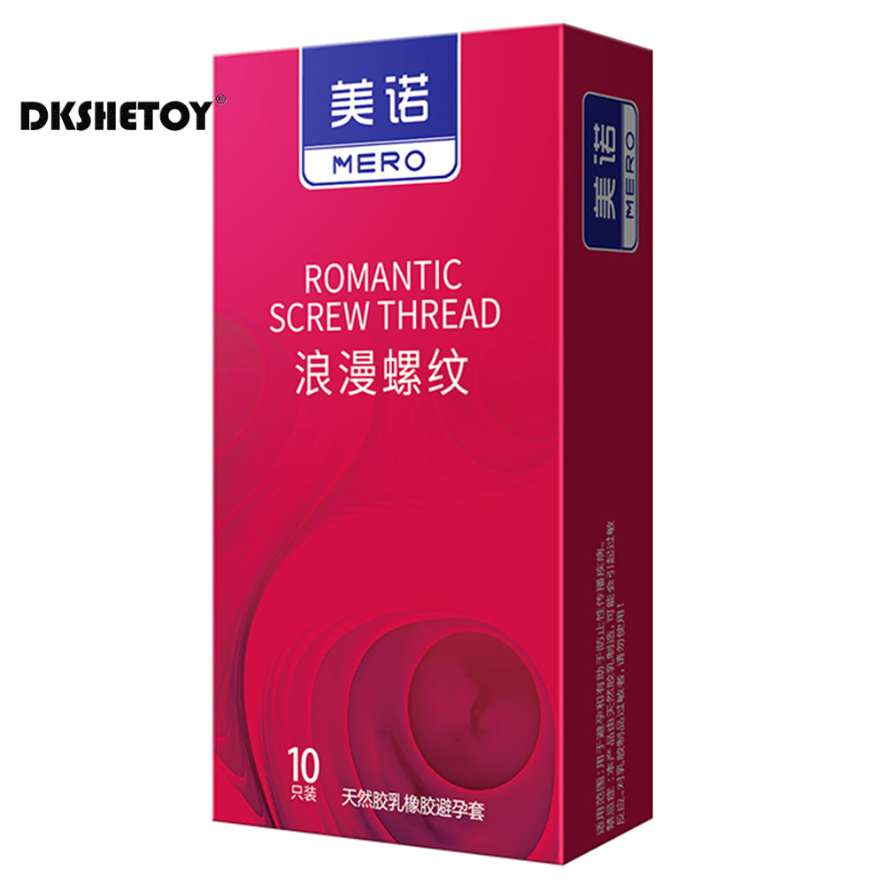 10pcs Spiked Threaded Ultra-Thin Special Condoms Sex Toys For Men 18+ Lubricanted Pussy Stimulation Penis Sleeve Adult Sex Shop