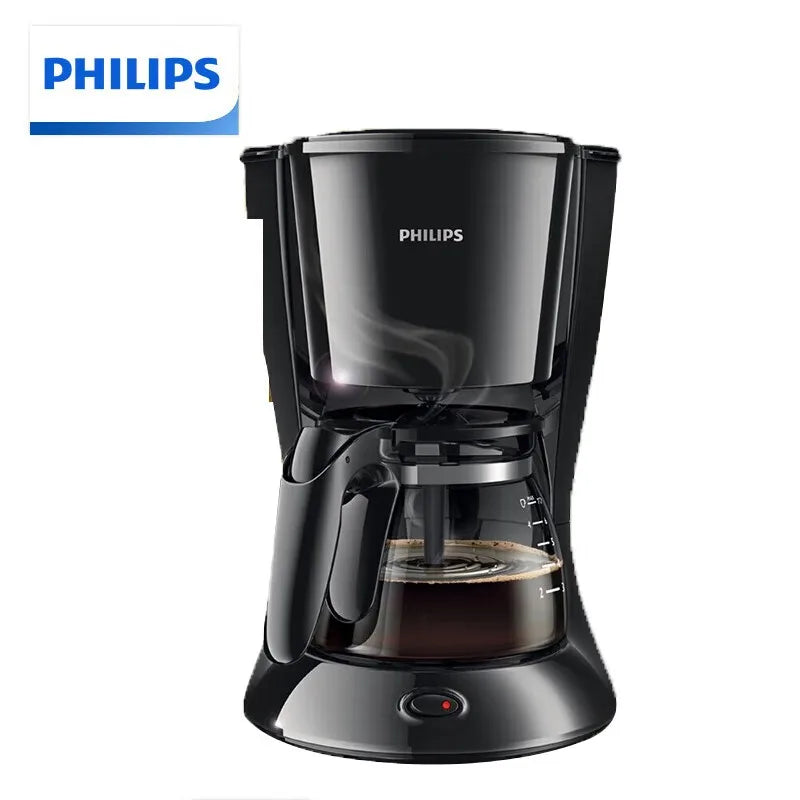 Philips HD7432 Drip Coffee Maker 220V Fully Automatic Coffee Machine 600ML Drip Filter Small Multi-functional Coffee Pot