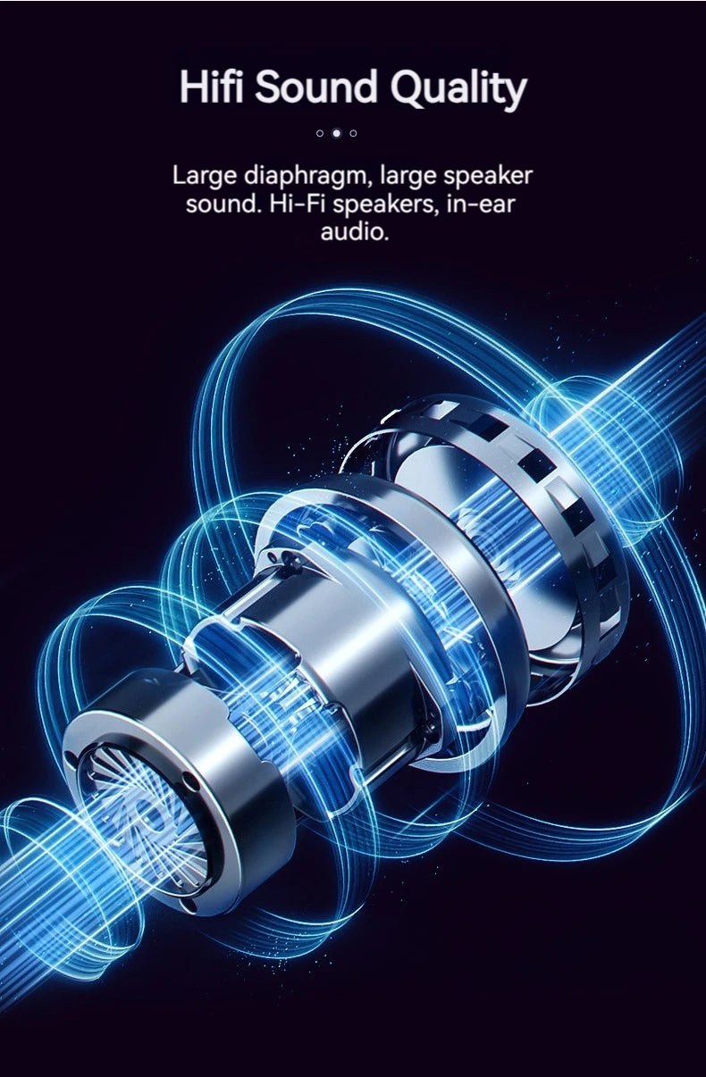 K6 TWS Bluetooth Headphone Wireless Earphone Stereo Headset SportEarbuds Microphone with Charging Box for Smartphone VS E6S E7 F