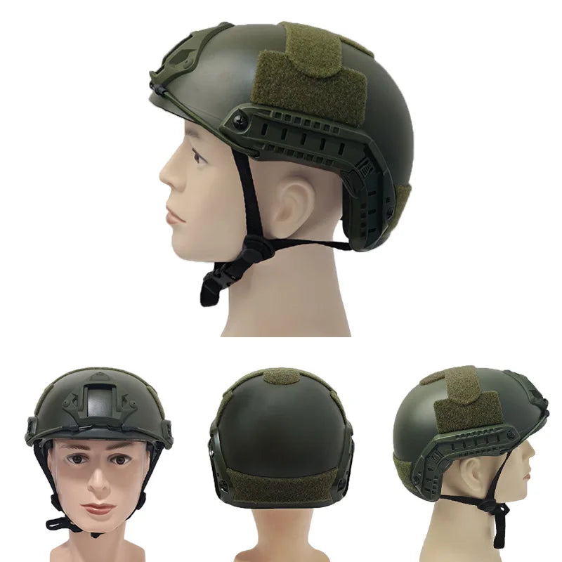 Tactical FAST Helmet MH PJ BJ Protective Helmet for Airsoft CS Paintball Outdoor Shooting Game ABS Protective Equipment
