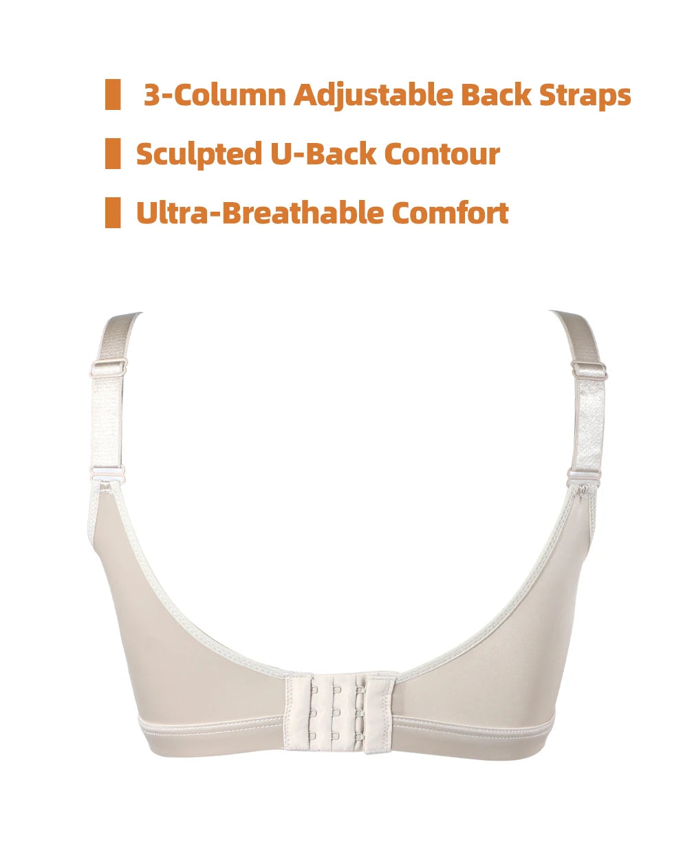 LERVANLA Mastectomy Silicone Boobs Form Underwear 2-In-1 Post-Surgery Bra With Fake Breast For Chest Prosthesis Enhancement