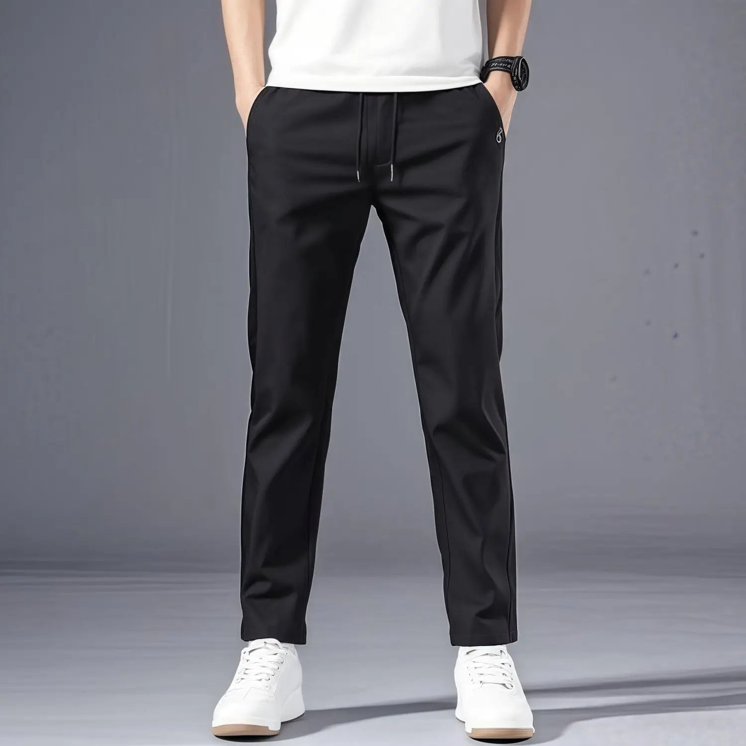 Pantalón Hombre Verano - Recto y Liviano Estilo Coreano