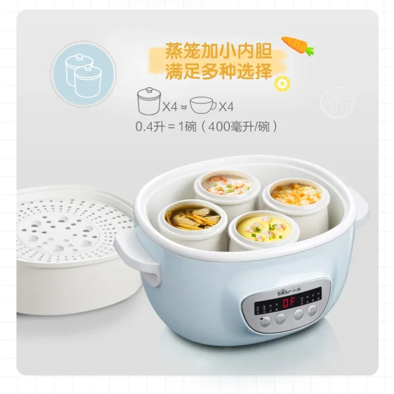 New household multi-functional three-layer stainless steel large-capacity vegetable boiler electric steam engine