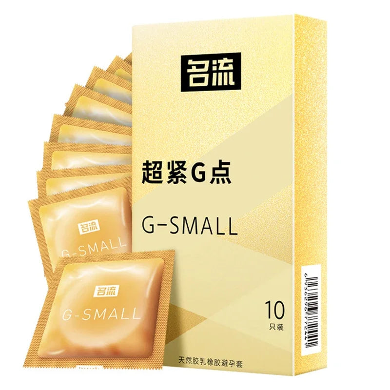 45mm Small Size Condoms for Men Delay Ejaculation Thin Tight Condom Penis Sleeve Natural Rubber Condones Contraception Sex Toys