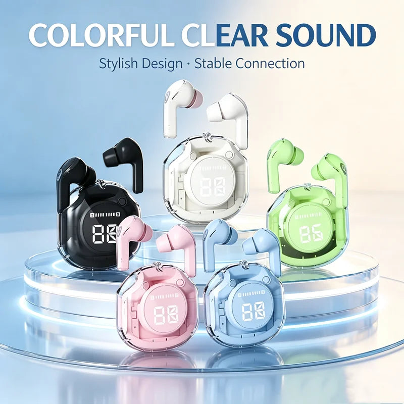 NEW TWS Wireless Earphone Bluetooth 5.3 Headphones Sport Gaming Headsets Noise Reduction Earbuds Bass for smartphones