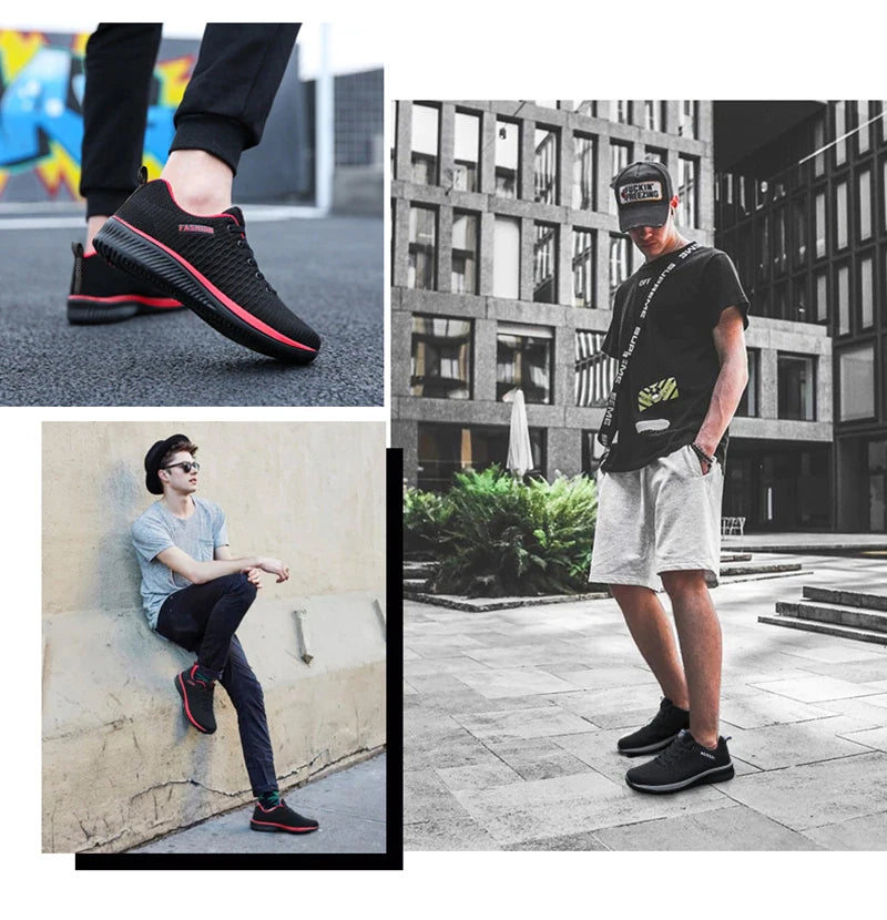 Zapatillas Tejidas Unisex - Running y Gym Transpirables