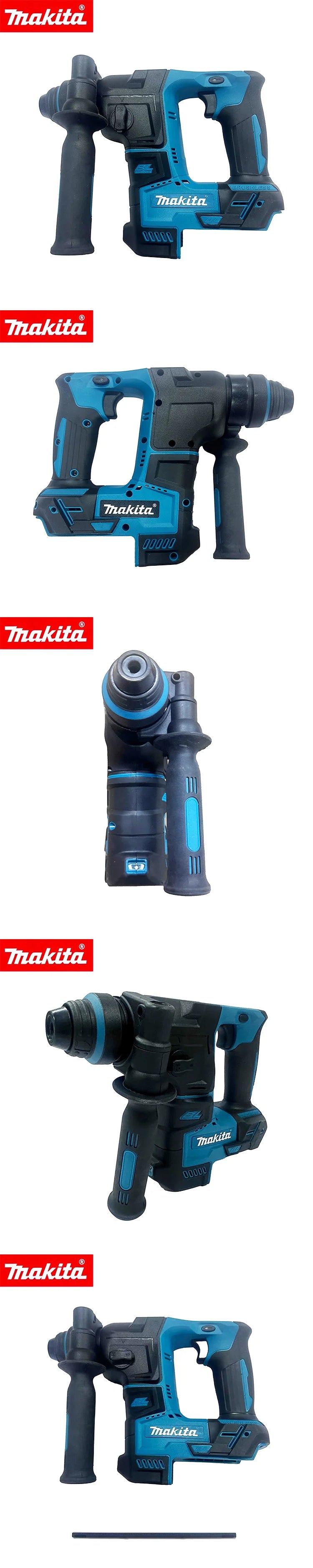 Makita 18V Lithium Battery Brushless Cordless Electric Hammer Drill Wireless Power Tools Compatible With Makita Battery