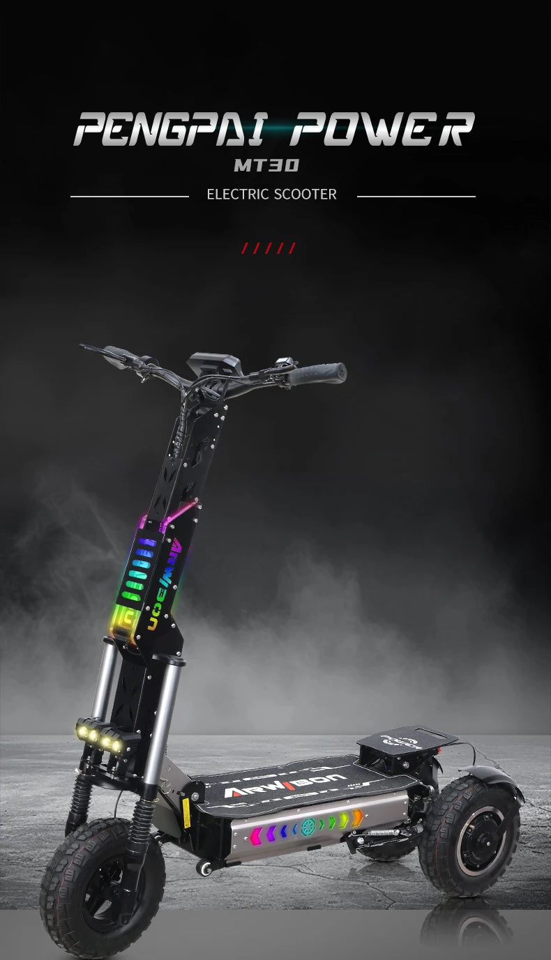 MT30 13-inch Off-road Three-wheel Electric Scooter 50-70 Km