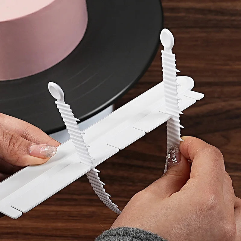 Cake Arc Ruler Decorating Graduated Scale Cake Baking Measure Pastry Art Tools Swag Marker Dividing Garland Sugarcraft