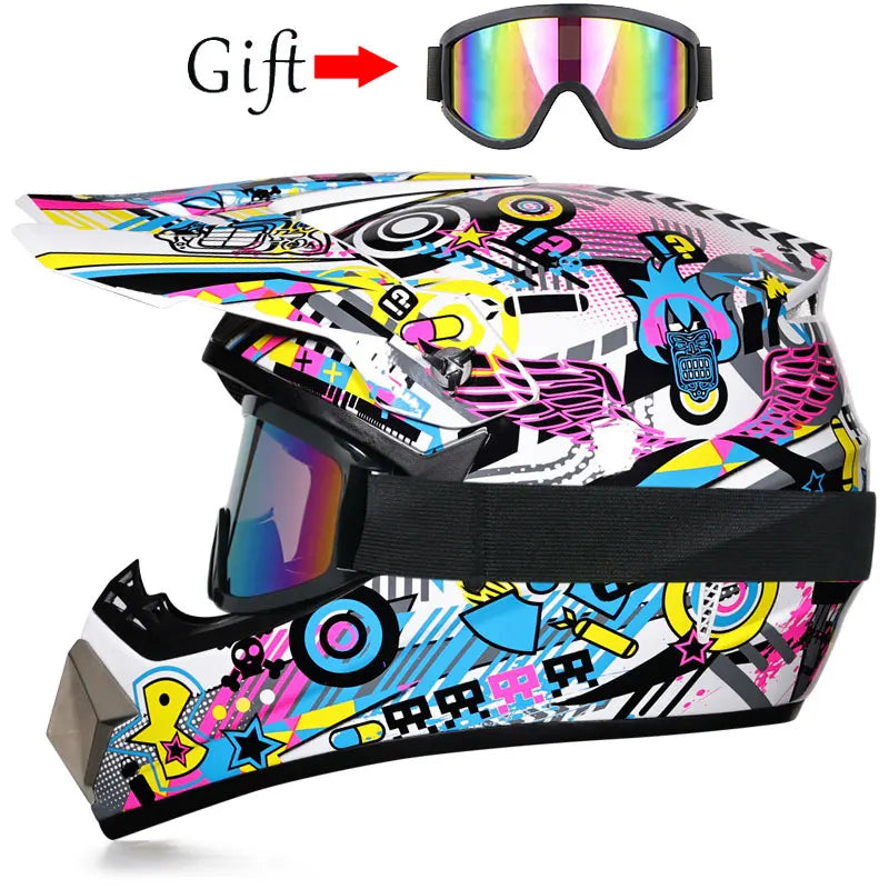 Casco Infantil Todoterreno | Downhill y Motocross - Seguro y Resistente