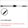 Ambient Lighting Accessories Car Ambient Lights LED Skylight Symphony RGB Interior Acrylic Strips Decoration USB APP Control