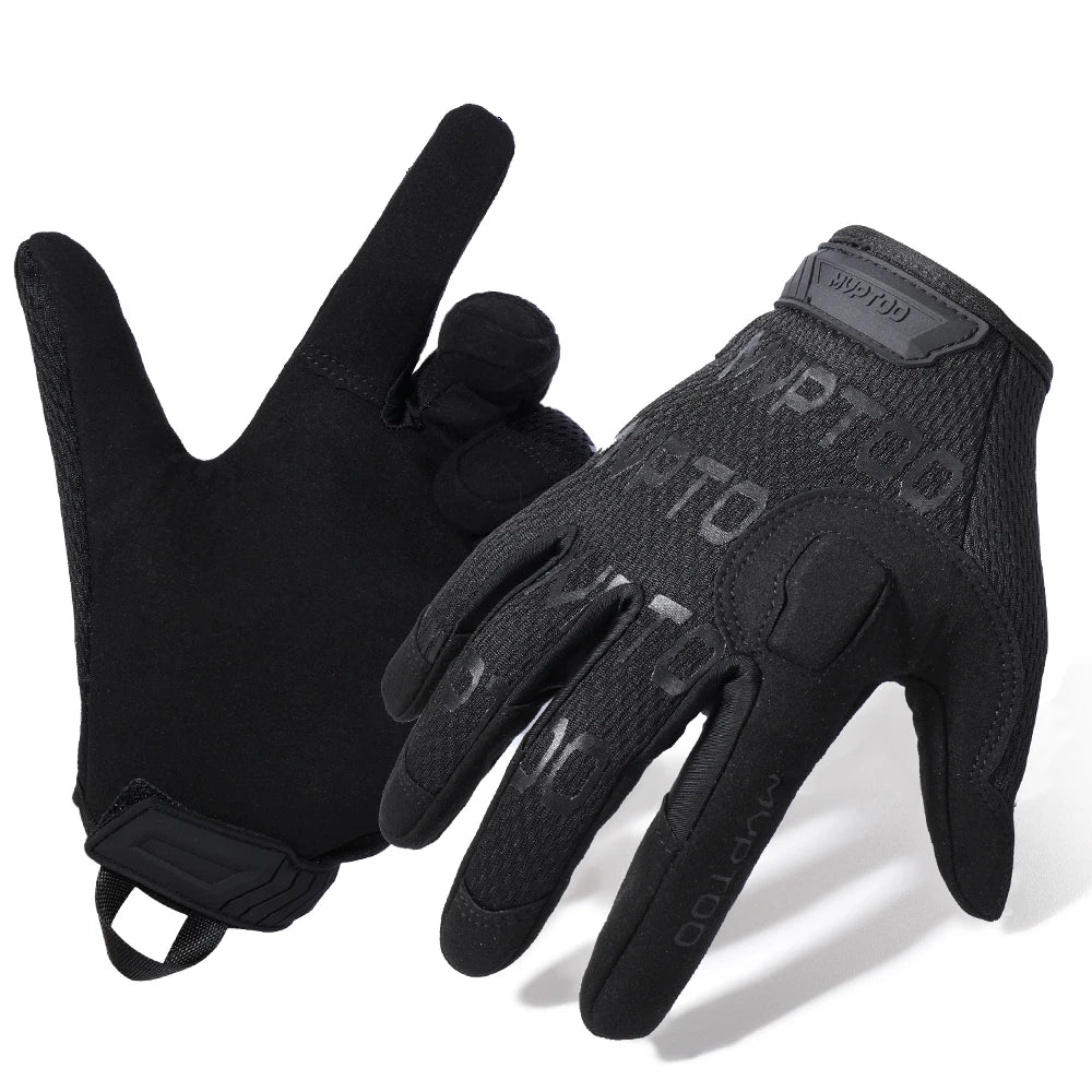 Tactical Full Finger Gloves Touch Screen Breathable Paintball Airsoft Shooting Hiking Combat Sport Hunting Bicycle Work Gear Men
