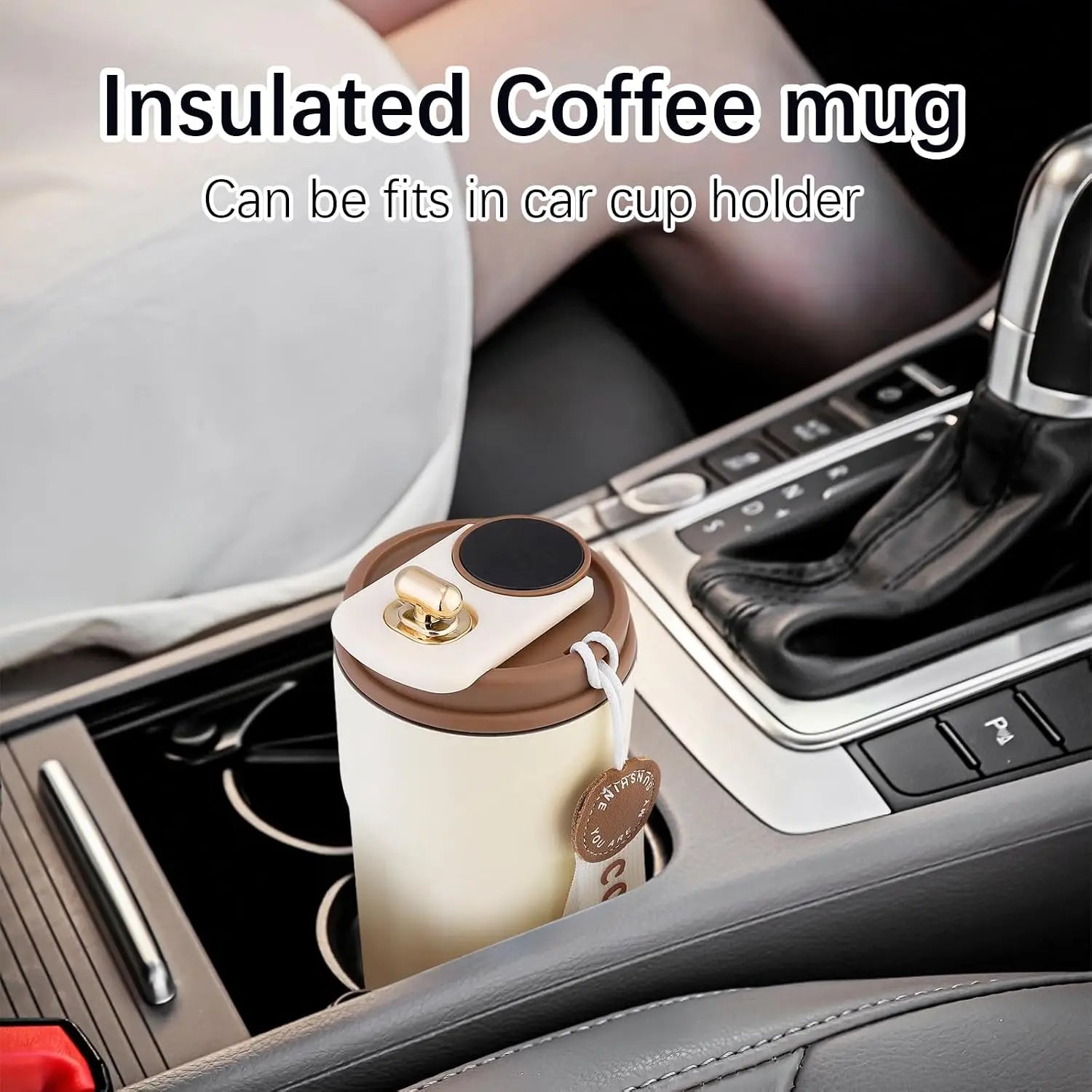 450ml Thermos Bottle Smart Display Temperature 316 Stainless Steel Vacuum Cup Office Coffee Cup Business Portable Thermal Mug