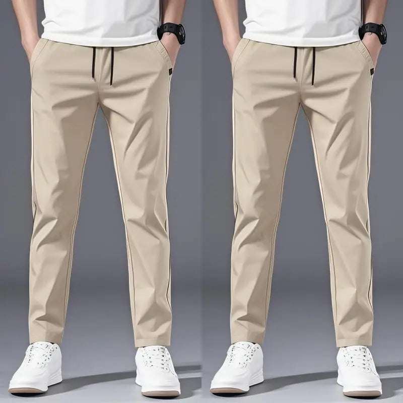Pantalón Hombre Verano - Recto y Liviano Estilo Coreano