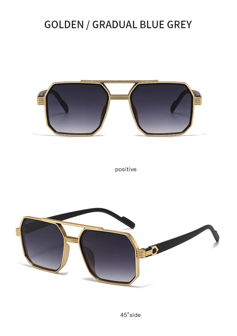 Anteojos Retro Marco Grande – Lente Antirreflejo Estilo Europeo
