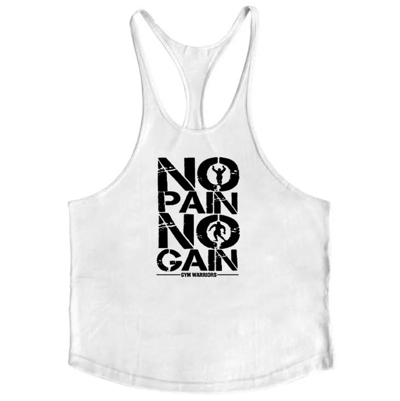 Gyms Workout Sleeveless Shirt Stringer Tank Top Men Bodybuilding Clothing Fitness Mens Sportwear Vests Muscle Singlets