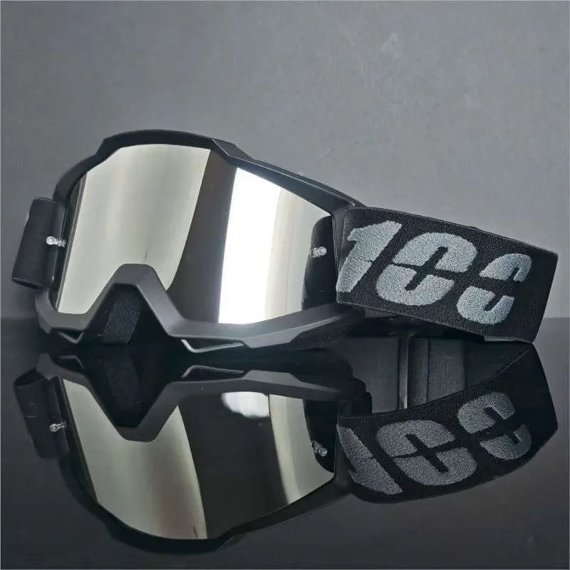 Gafas Motocross Universales – Lente PC Antipolvo y Viento Moto