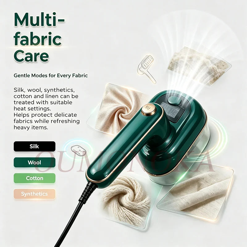Handheld Garment Steamer Mini Steam Iron Clothes Travel Micro Iron Machine Electric Ironing Clothes Iron Steamer Home Appliance