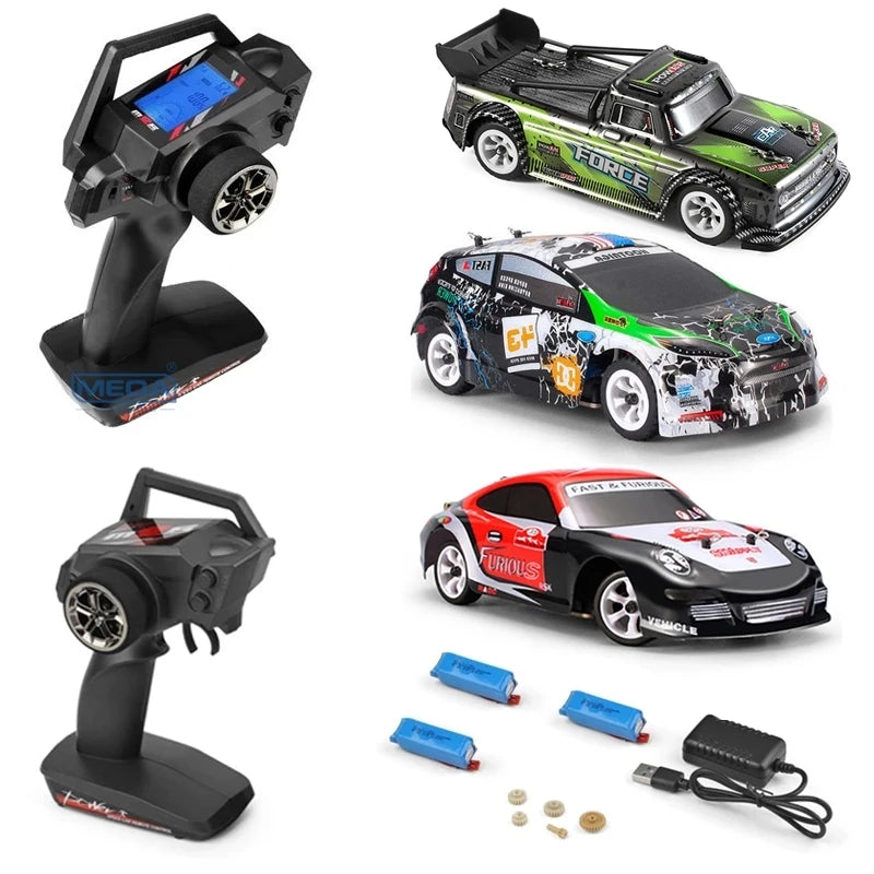 30KM/H RC Wltoys 1:28 RTR RC Car 2.4G 4WD 4 Channels Drift Car Racing Car K969/K989 For Selection Remote Control Car