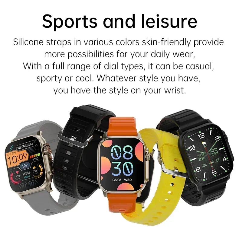 Watch 10 Ultra Smart Watch 49mm 2026 New NFC Men Women GPS Track Bluetooth Call BT Music Games Wireless Charging Smartwatch