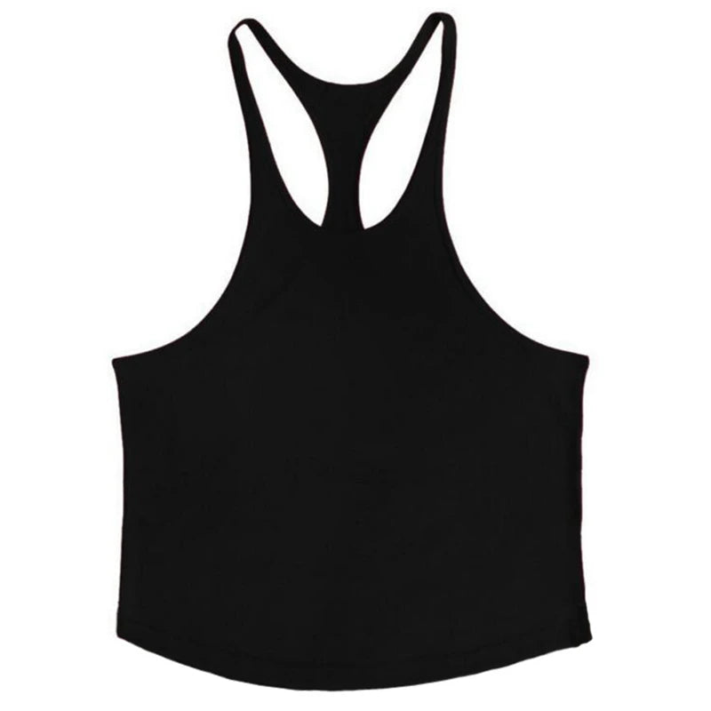 Gyms Workout Sleeveless Shirt Stringer Tank Top Men Bodybuilding Clothing Fitness Mens Sportwear Vests Muscle Singlets