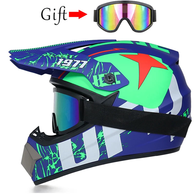 Casco Infantil Todoterreno | Downhill y Motocross - Seguro y Resistente