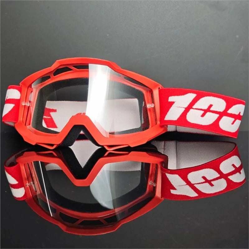 Gafas Motocross Universales – Lente PC Antipolvo y Viento Moto