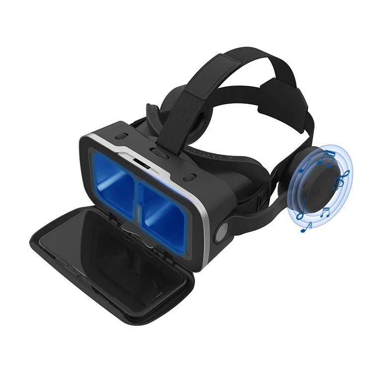 Virtual Reality VR Glasses 3D Headset Devices Viar Helmet Goggles Lenses Smart For Smartphones Phone Mobile Realidade Headphone