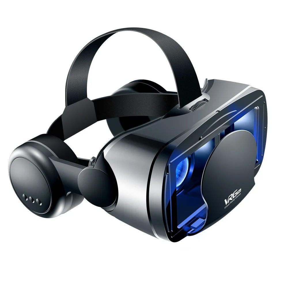 Virtual Reality 3D VR Glasses Headset Smart Helmet Smartphones Mobile Phone Lenses with Headphone Viar Binoculars Goggles Device
