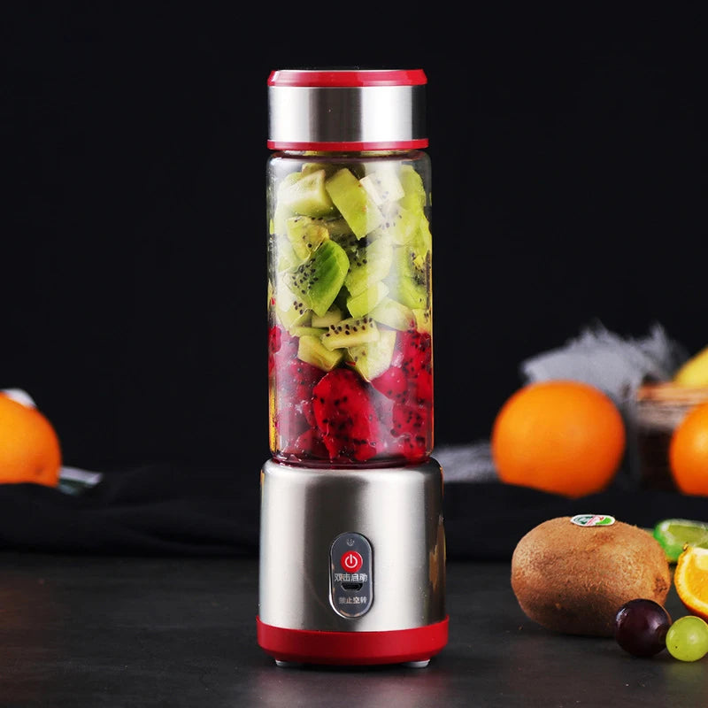 USB Rechargeable Electric Juicer Blender Fruit Mixers Juicers Fruit Extractors Food Milkshake Multifunction Juice Maker Machine