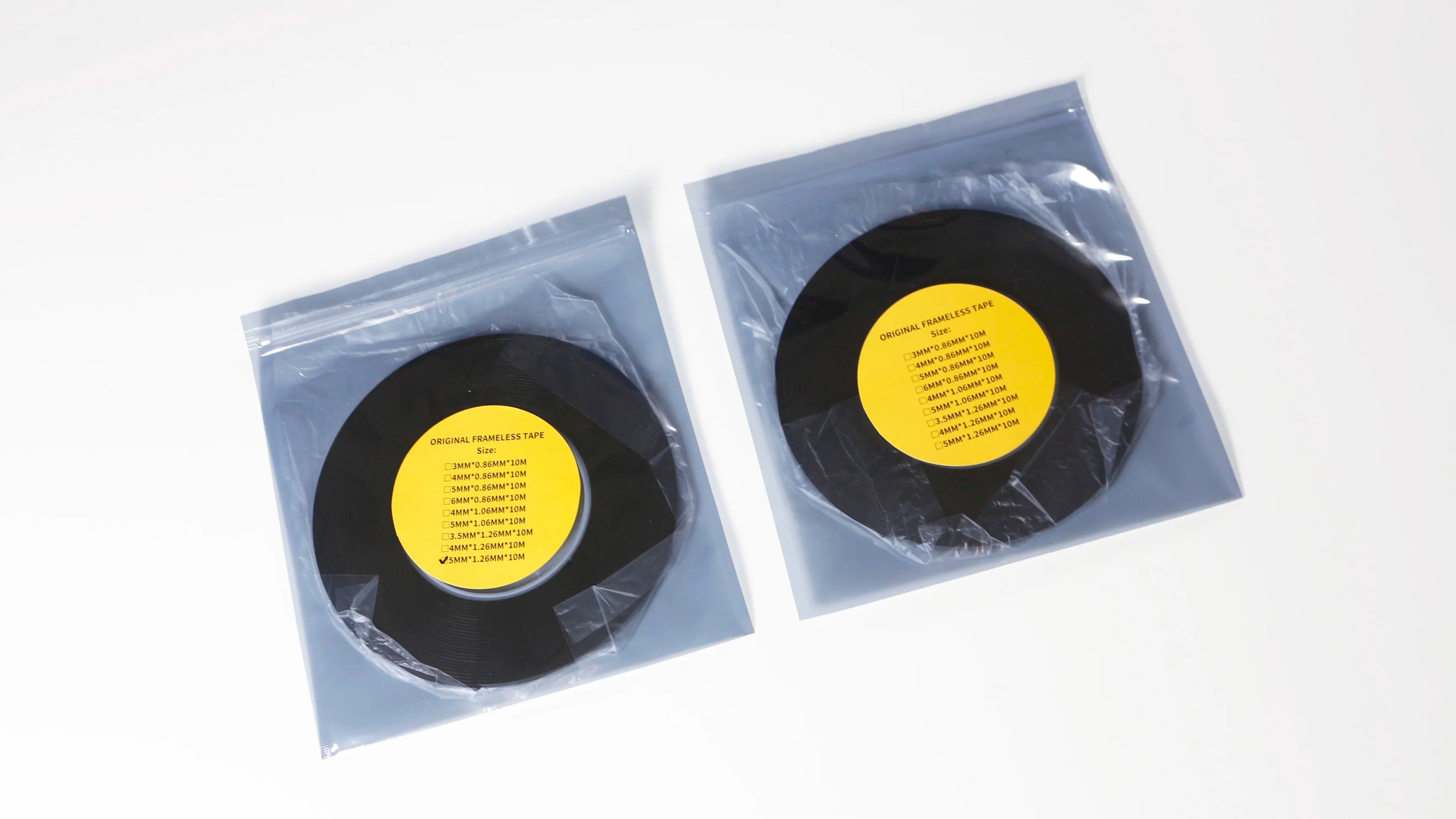 10M 3mm 3.5mm 4mm 5mm 6mm Double Sided Sticky Foam Tape Adhesive LCD Screen Frameless For TV Borderless Curved Display Sealing