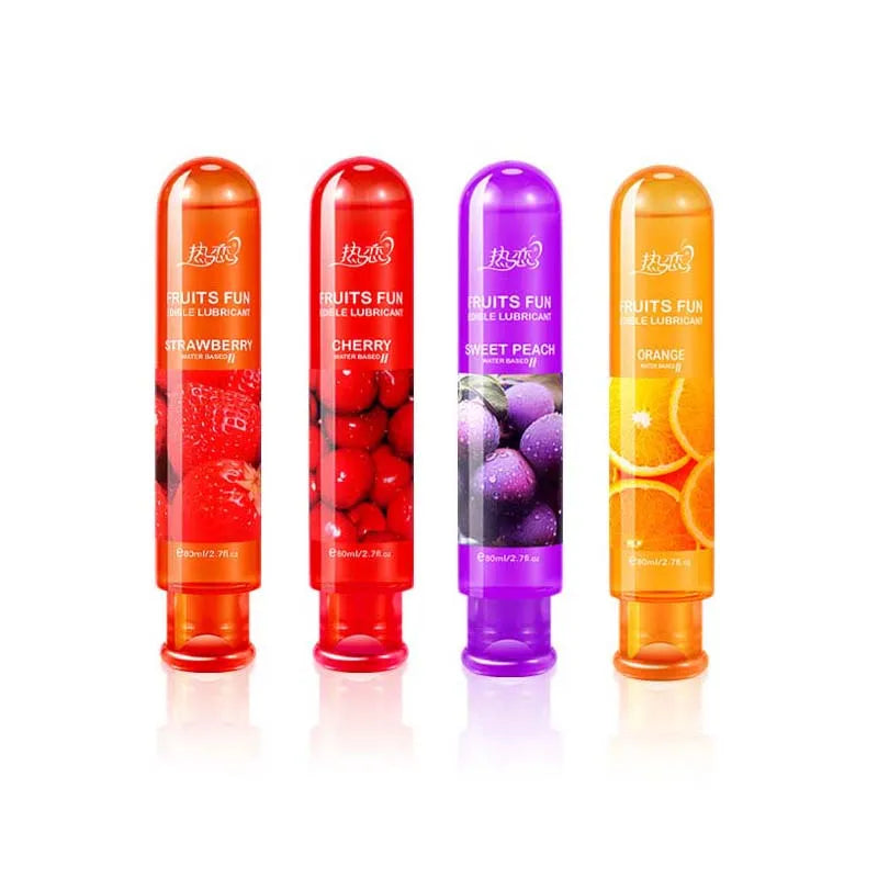 Fruity Love Gel Sex Lubricant Anal Lubrication for Intimate Sessions Combination Packaged Moisturizing Love Gel