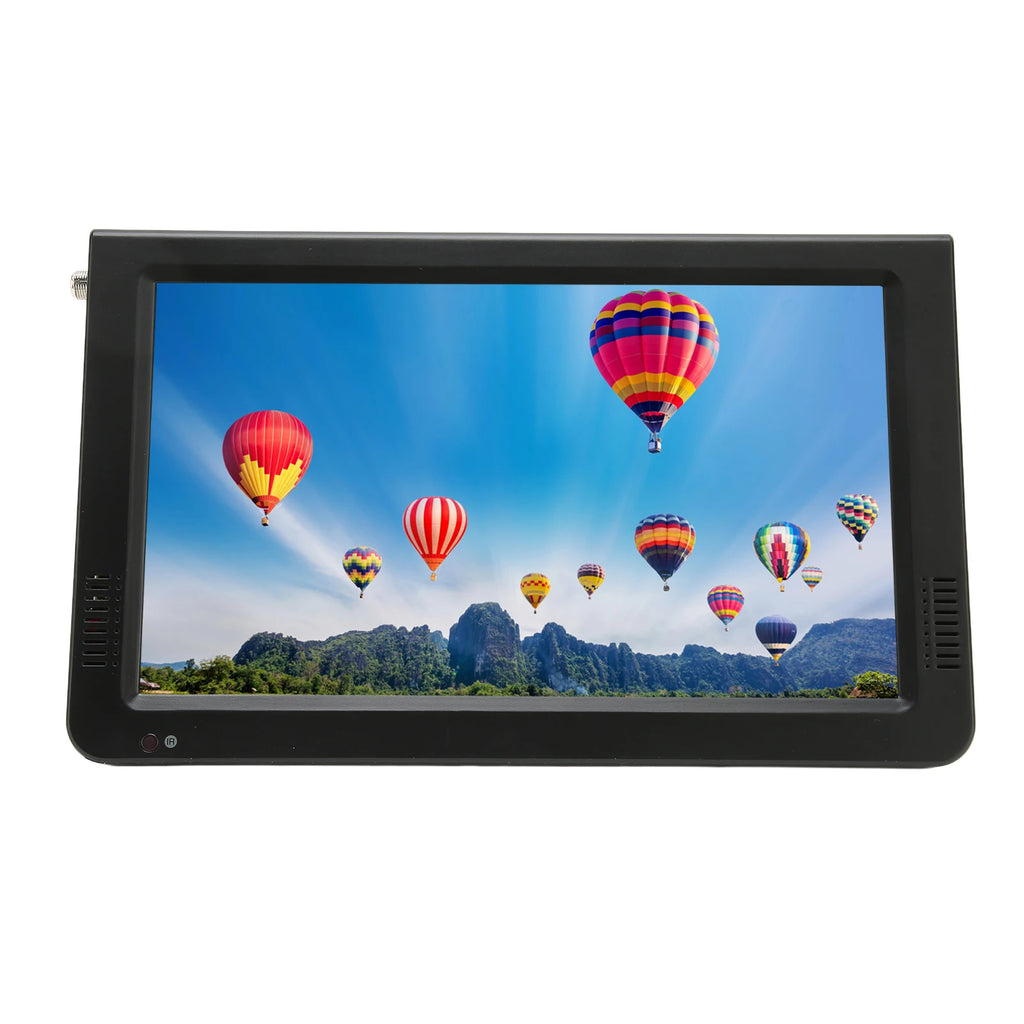Portable TV 10 Inch High Sensitivity Tuner Rechargeable ATSC Digital TV for Car Outdoor Portable TV Rechargeable ATSC Digital TV