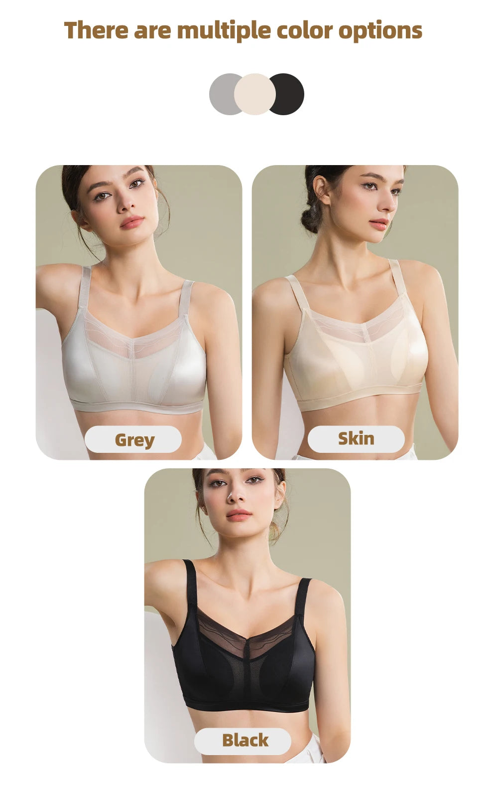 LERVANLA Mastectomy Silicone Boobs Form Underwear 2-In-1 Post-Surgery Bra With Fake Breast For Chest Prosthesis Enhancement