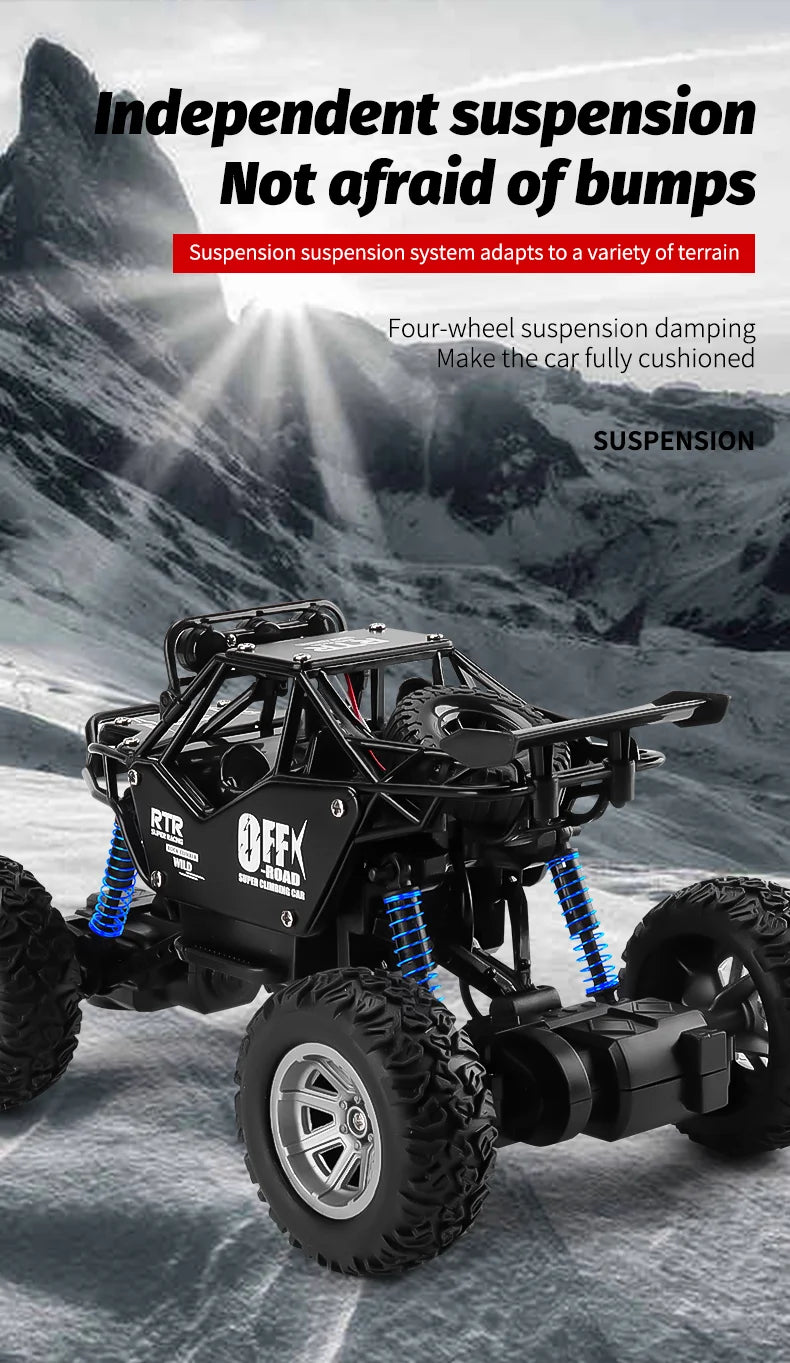 ZWN 1:20 2WD RC Car With Led Lights Radio Remote Control Cars Buggy Off-Road Control Trucks Boys Toys for Children