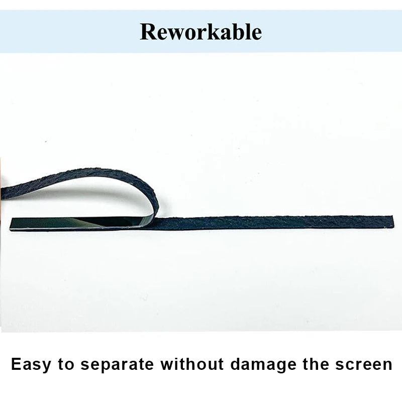10M 3mm 3.5mm 4mm 5mm 6mm Double Sided Sticky Foam Tape Adhesive LCD Screen Frameless For TV Borderless Curved Display Sealing