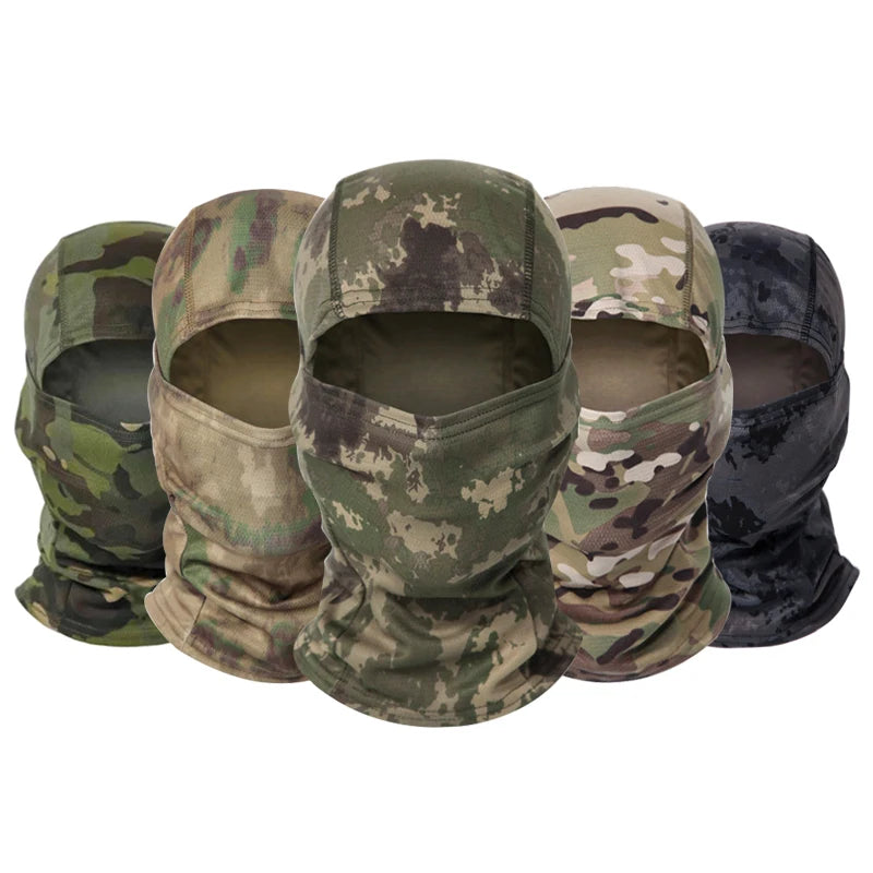 Summer Men's Women's Elastic Breathable Balaclava Hat Sunscreen Cycling Full Face Mask Scarf For Hiking Fishing Skiing