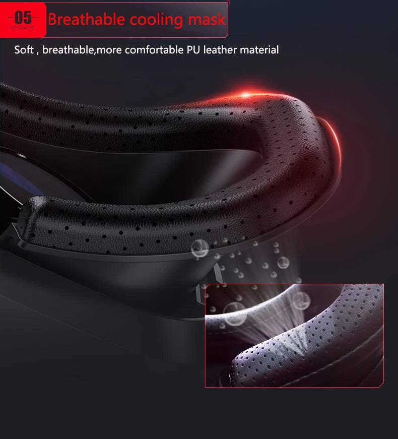 VR Glasses 3D Virtual Reality Smart Phone Mobile Smartphones 7 Inch Headset Helmet Game Wirth Real Viar Goggles Lenses Devices