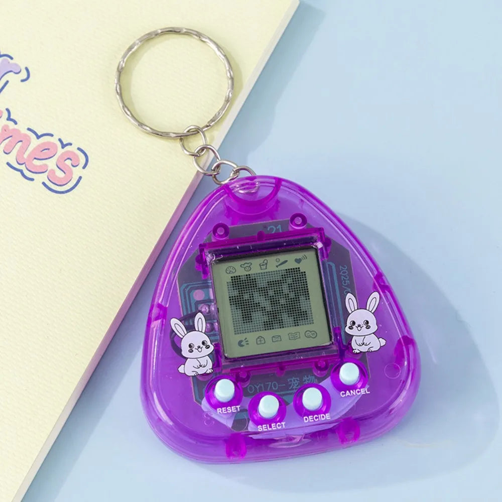 Multilingual Virtual Electronic Pet Tamagotchi Toy, Pixel Screen Digital Animal Game Machine, Kids Gift