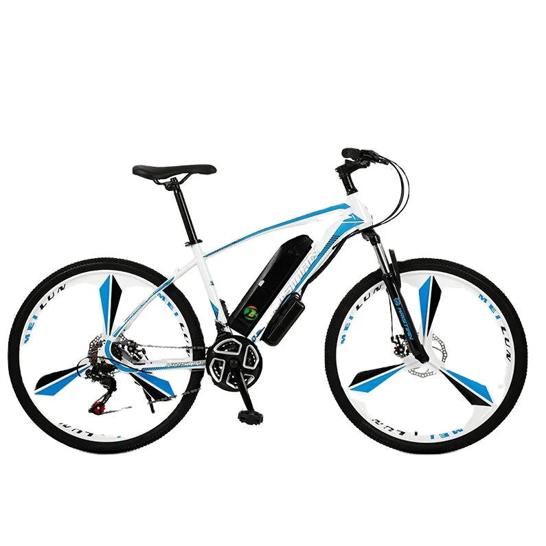 750W Electric Folding City Bike 48V 48V Lithium Battery Steel Frame Electric Mountain Bike With Fat Tire