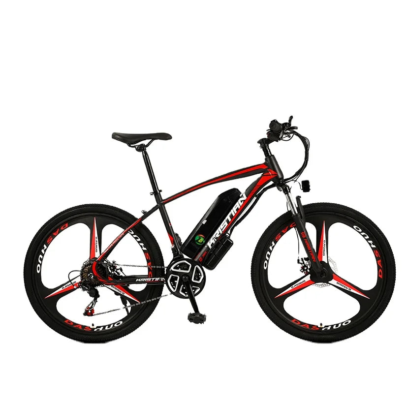 750W Electric Folding City Bike 48V 48V Lithium Battery Steel Frame Electric Mountain Bike With Fat Tire