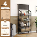Multi-layer Removable Supermarket Snack Shelves Cart Convenience Store Checkout Page Home Storage Shelves Kitchen Island